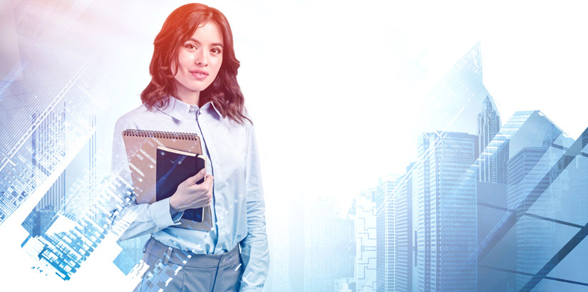 Association Of Chartered Certified Accountants (ACCA) ACCA student holding notebooks
